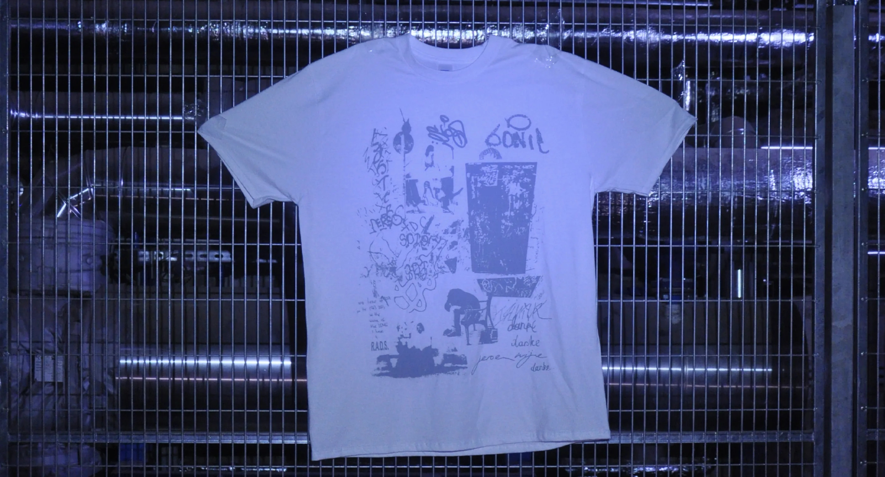 Handprinted t-shirt